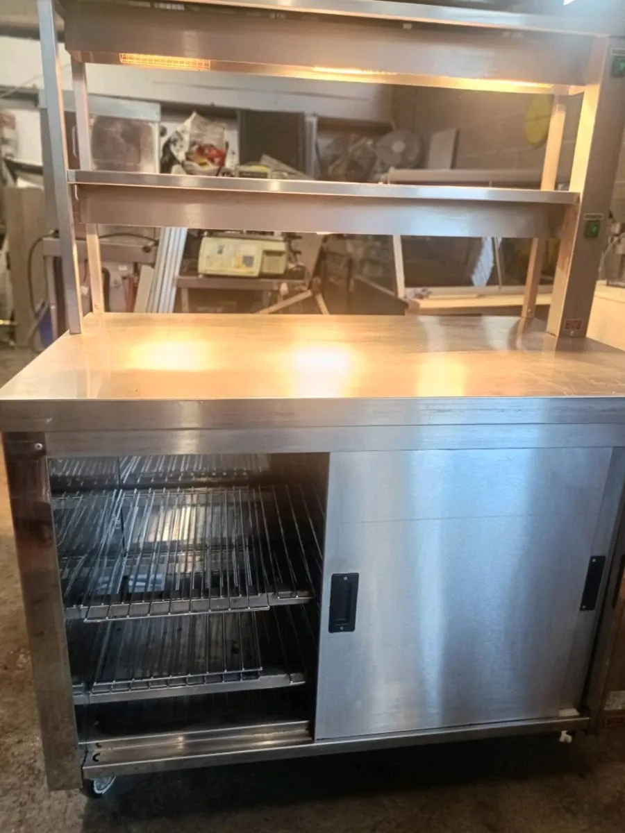 Hot cabinet with double gantry - Image 2