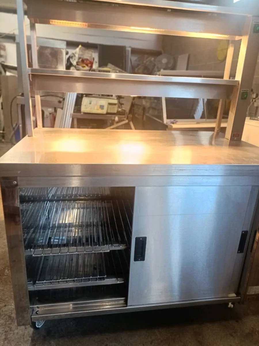 Hot cabinet with double gantry - Image 3