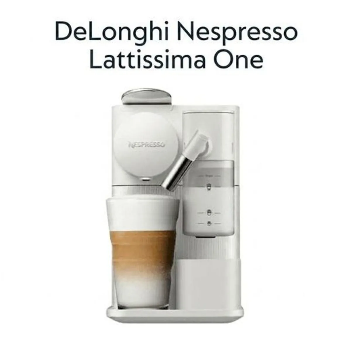 DeLonghi Nespresso Lattissima one Coffee machine - Image 1