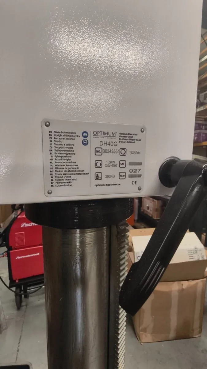 Universal pillar gear drill OPTIdrill DH 40G - Image 2