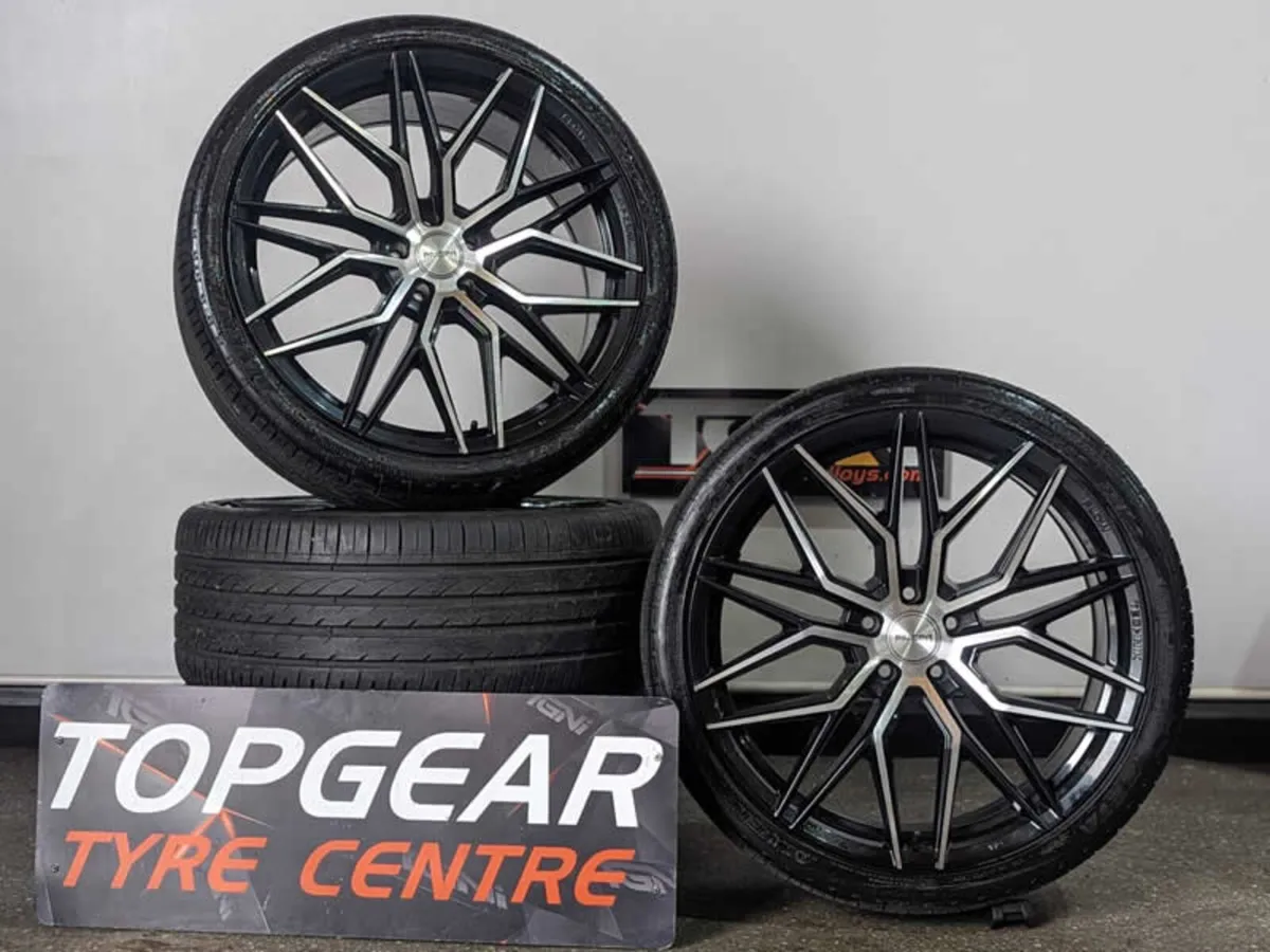 21" RIVIERA RF101 Alloys & Tyres FOR Audi A6 A7 - Image 1