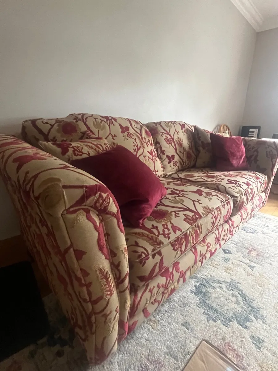 3 Seater Sofa & Armchair ~ excellent condition - Image 2