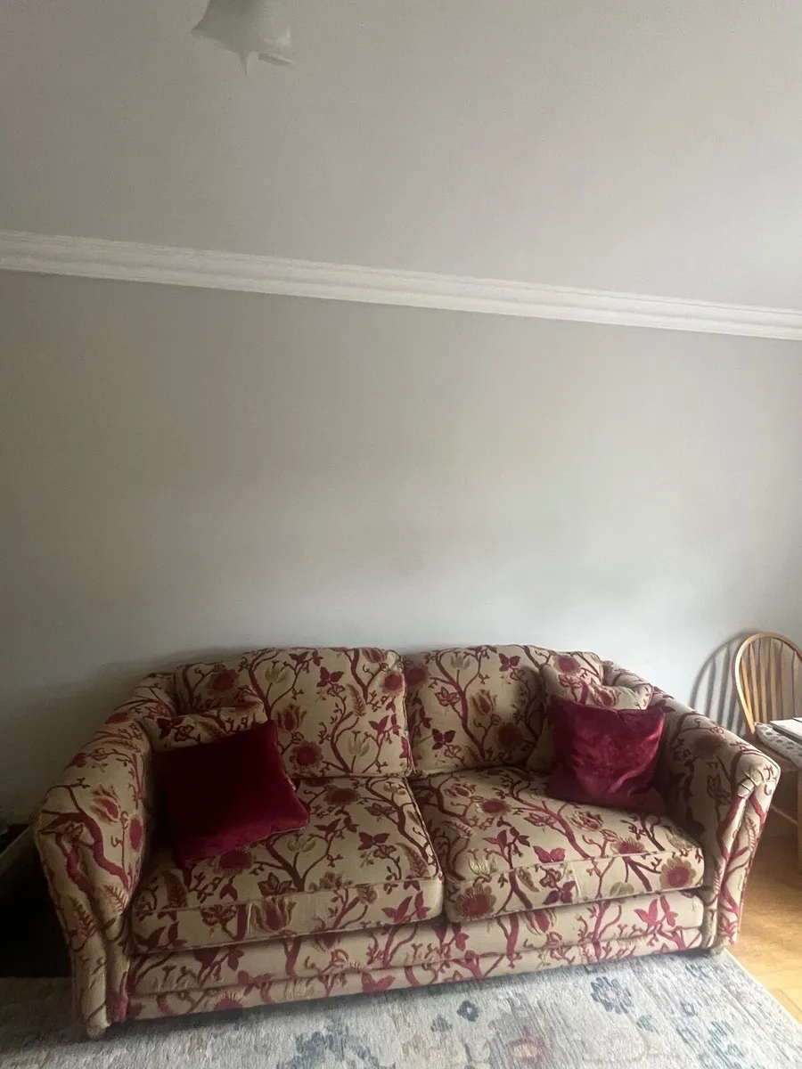 3 Seater Sofa & Armchair ~ excellent condition - Image 1