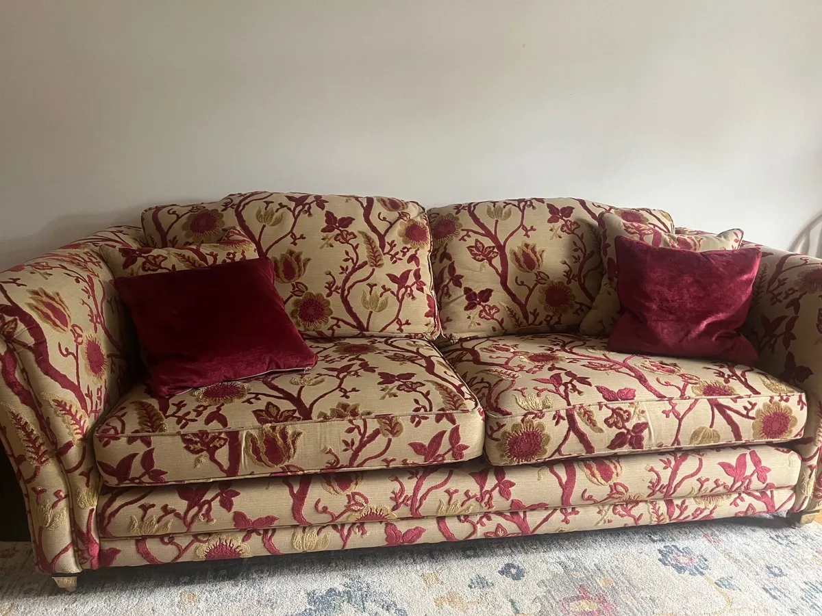 3 Seater Sofa & Armchair ~ excellent condition - Image 4