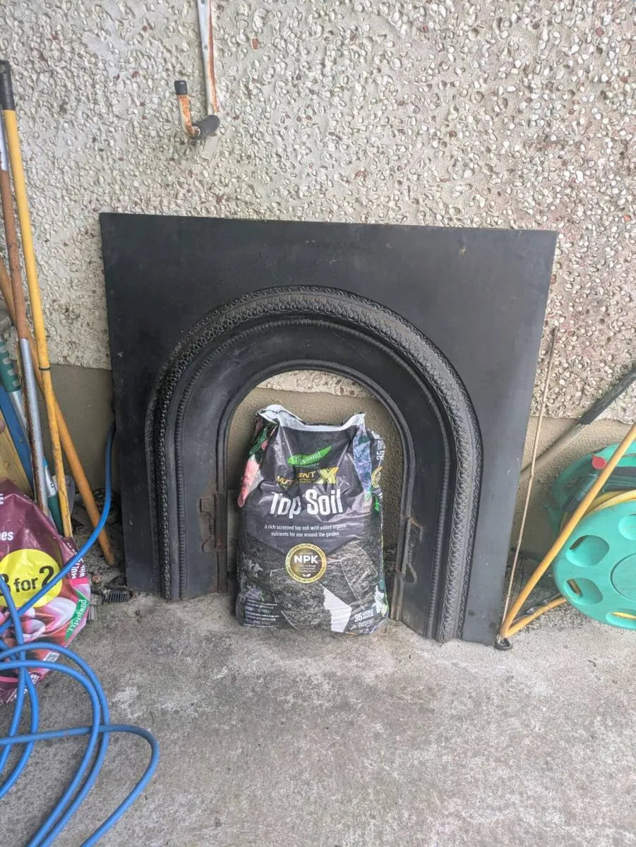 Cast iron fireplace surround - Image 1