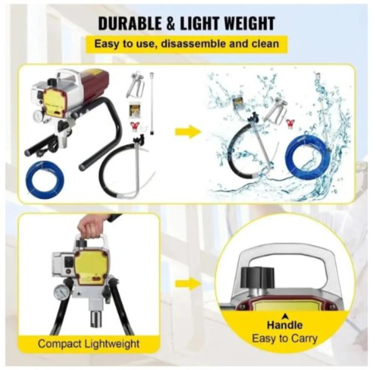 Airless Paint Sprayer for home and pro jobs - Image 4