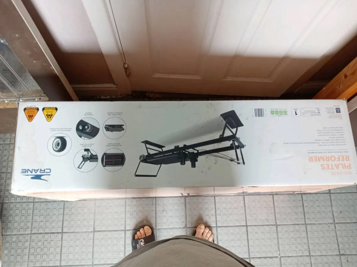 Brand new wellness pilates reformer still in box - Image 1