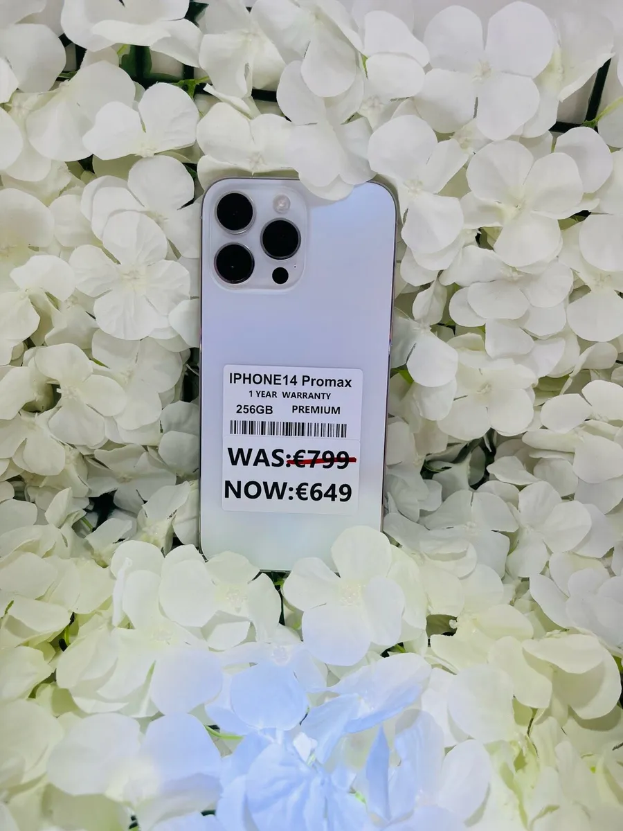 🔥iPhone 14 Pro Max 256GB premium 1Year WTY🔥😎 - Image 1
