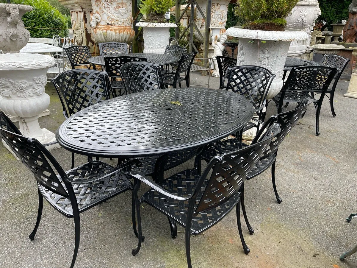 Garden table 6 chairs - Image 2