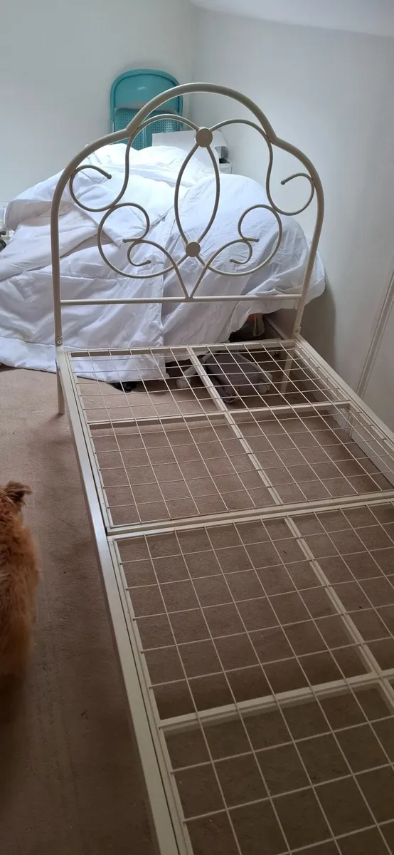 Single bed metal frame - Image 3