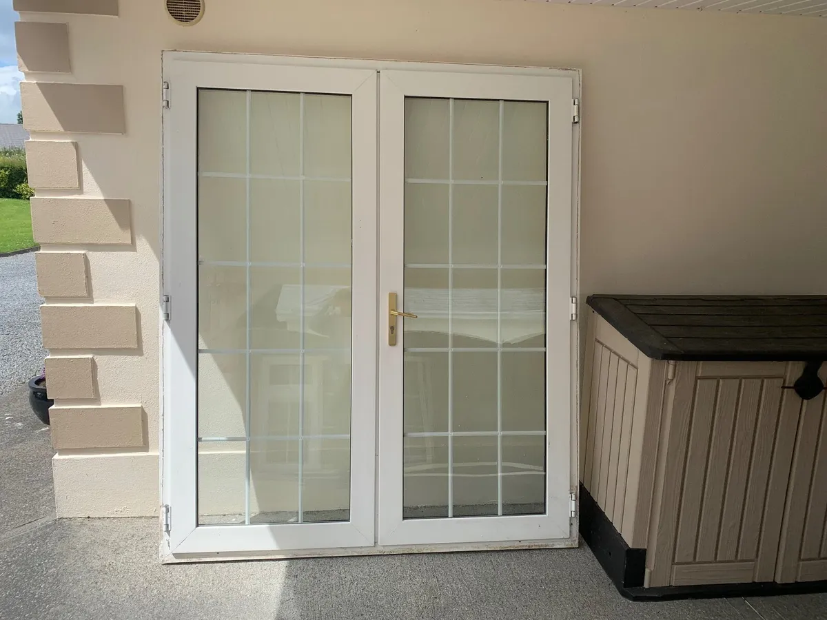 Double glazed french doors and window - Image 3
