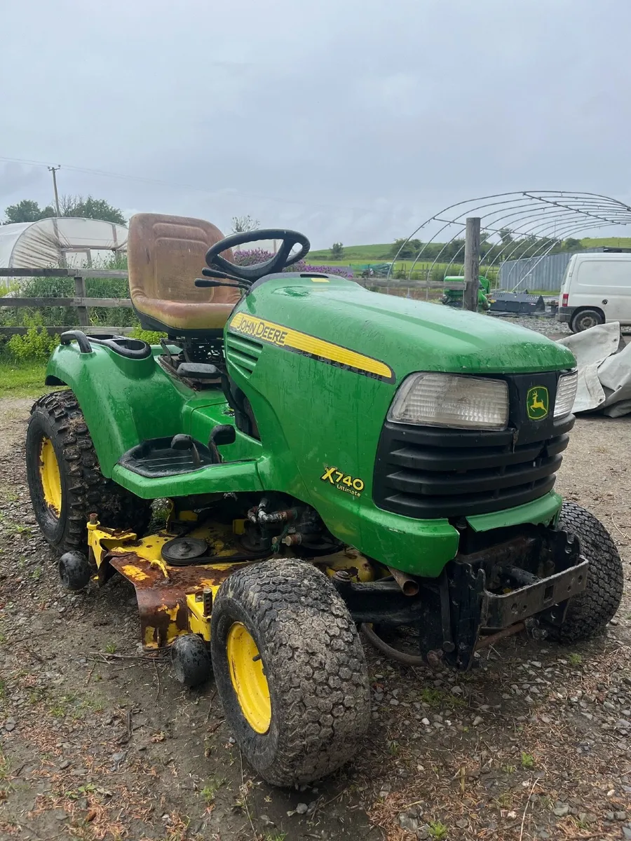 John Deere X740 2007 - Image 4