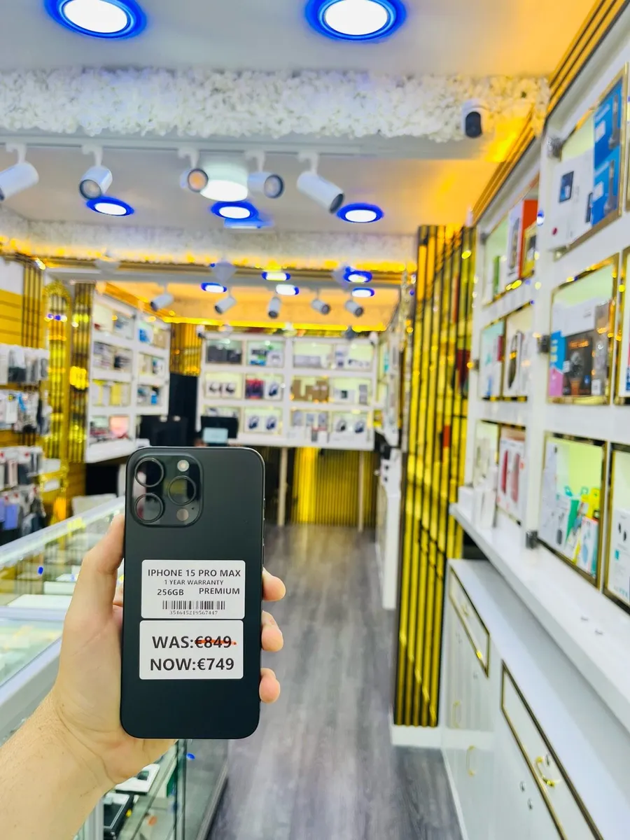 🔥iPhone 15pro max 256GB premium 1Year WTY🔥😎 - Image 2