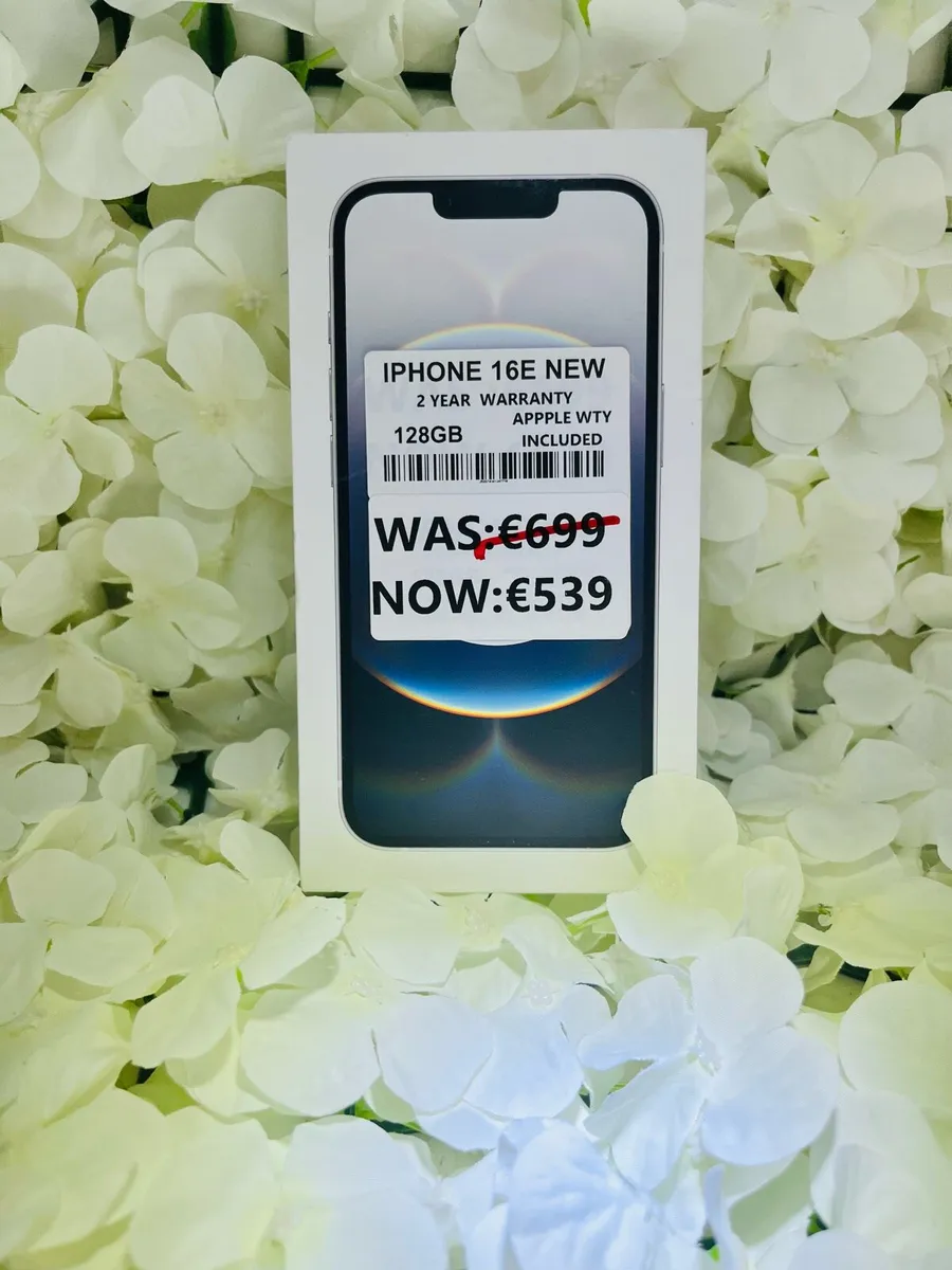 🔥iPhone 16e 128GB new 2Year Apple WTY🔥😎 - Image 1