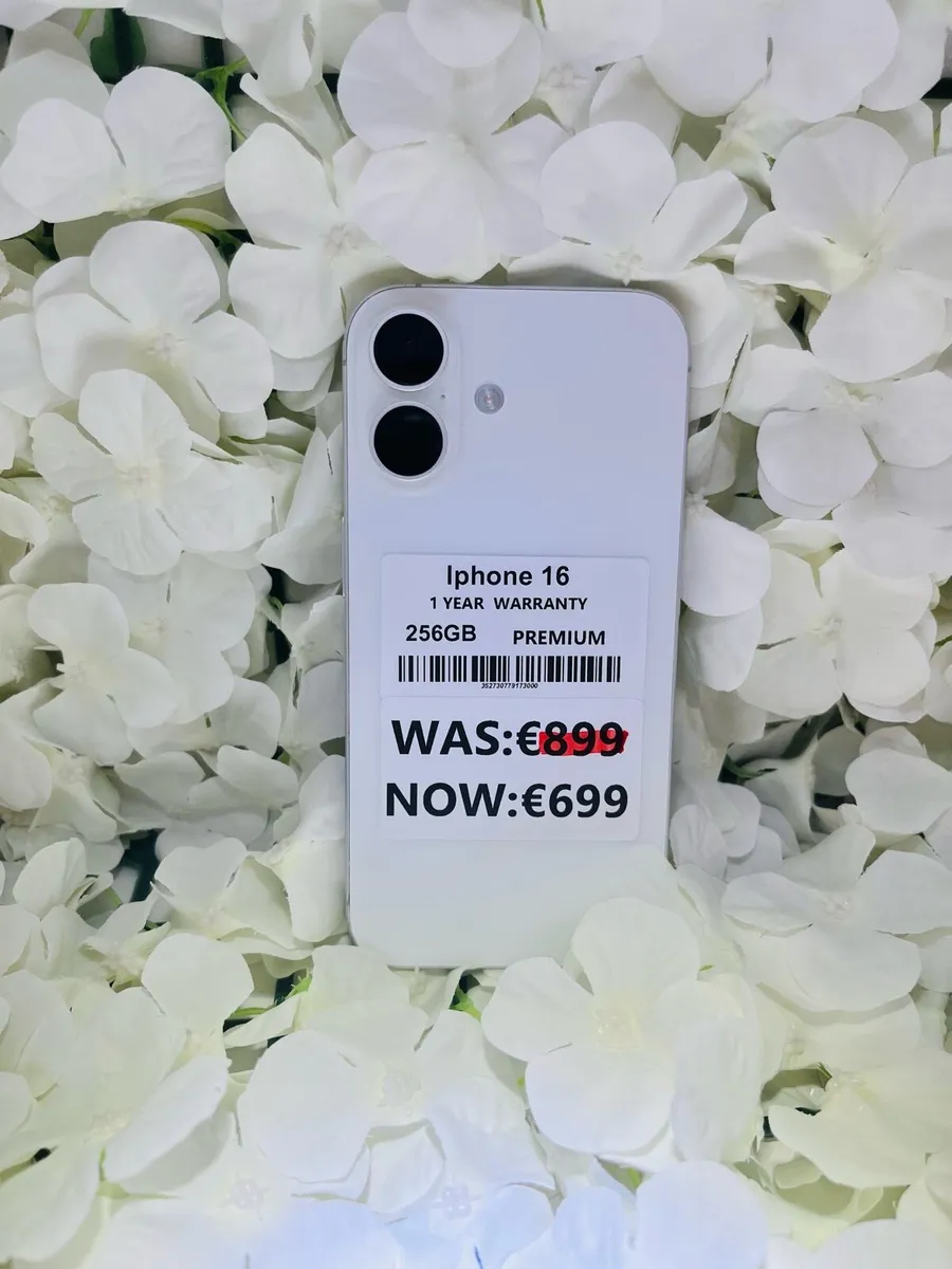 🔥iPhone 16 256GB premium 1Year WTY🔥😎 - Image 1