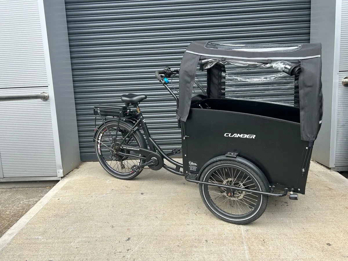 Electric cargo bike 3 wheel 1500w 48v. 20ah - Image 4