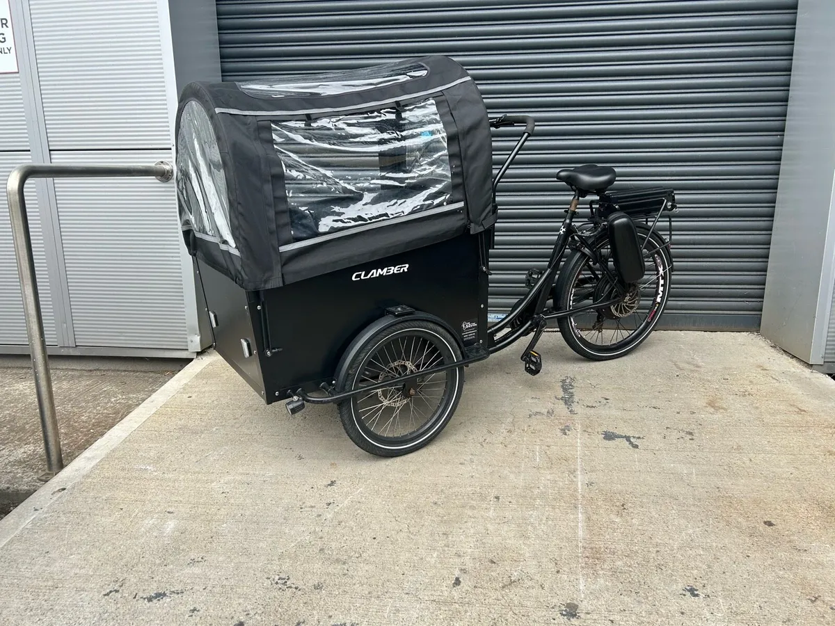 Electric cargo bike 3 wheel 1500w 48v. 20ah - Image 1
