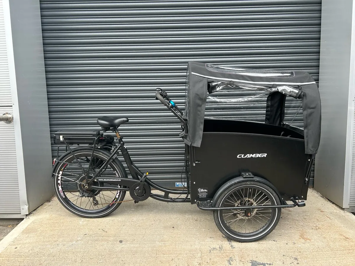 Electric cargo bike 3 wheel 1500w 48v. 20ah - Image 2