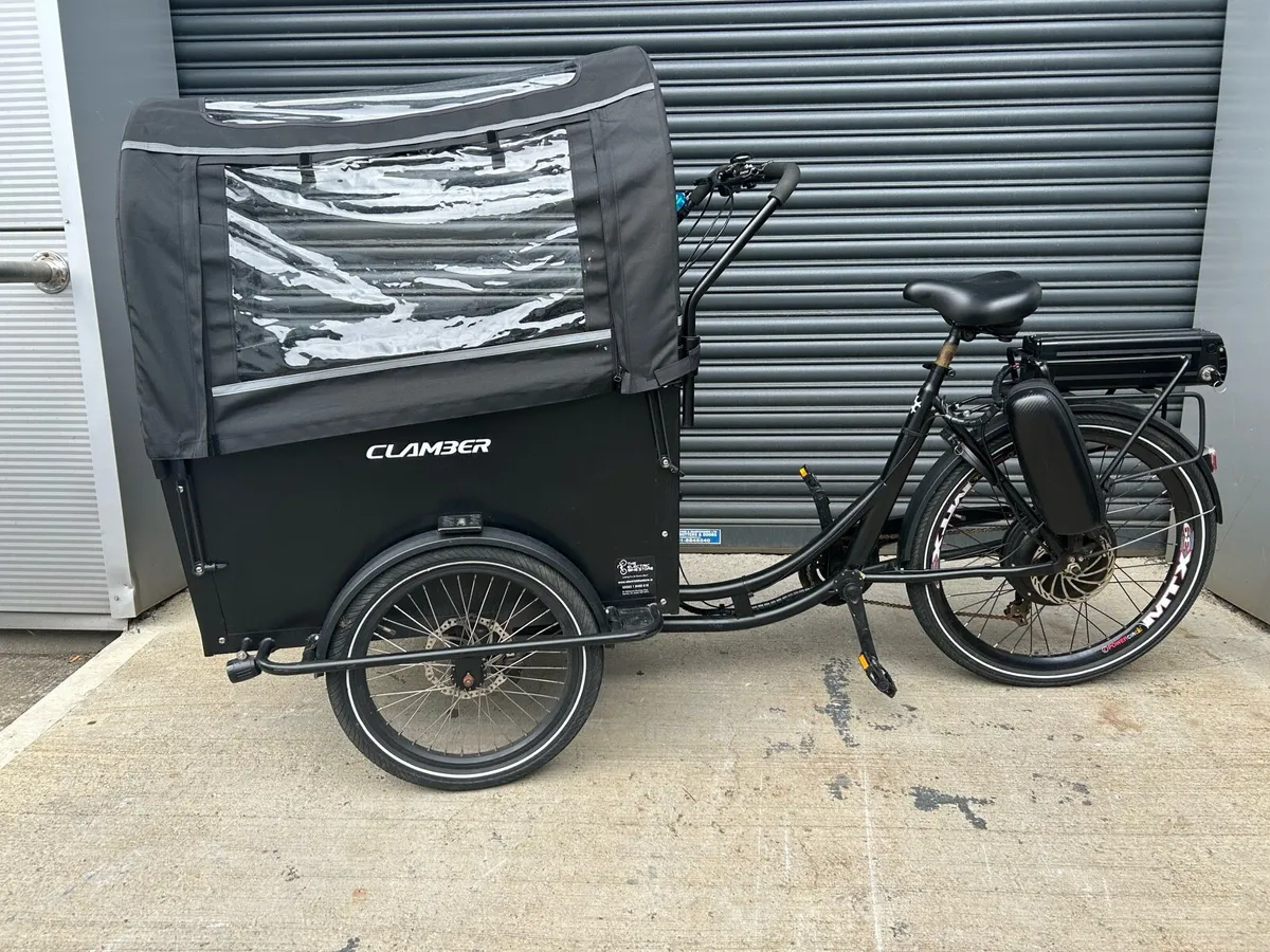 Electric cargo bike 3 wheel 1500w 48v. 20ah - Image 3