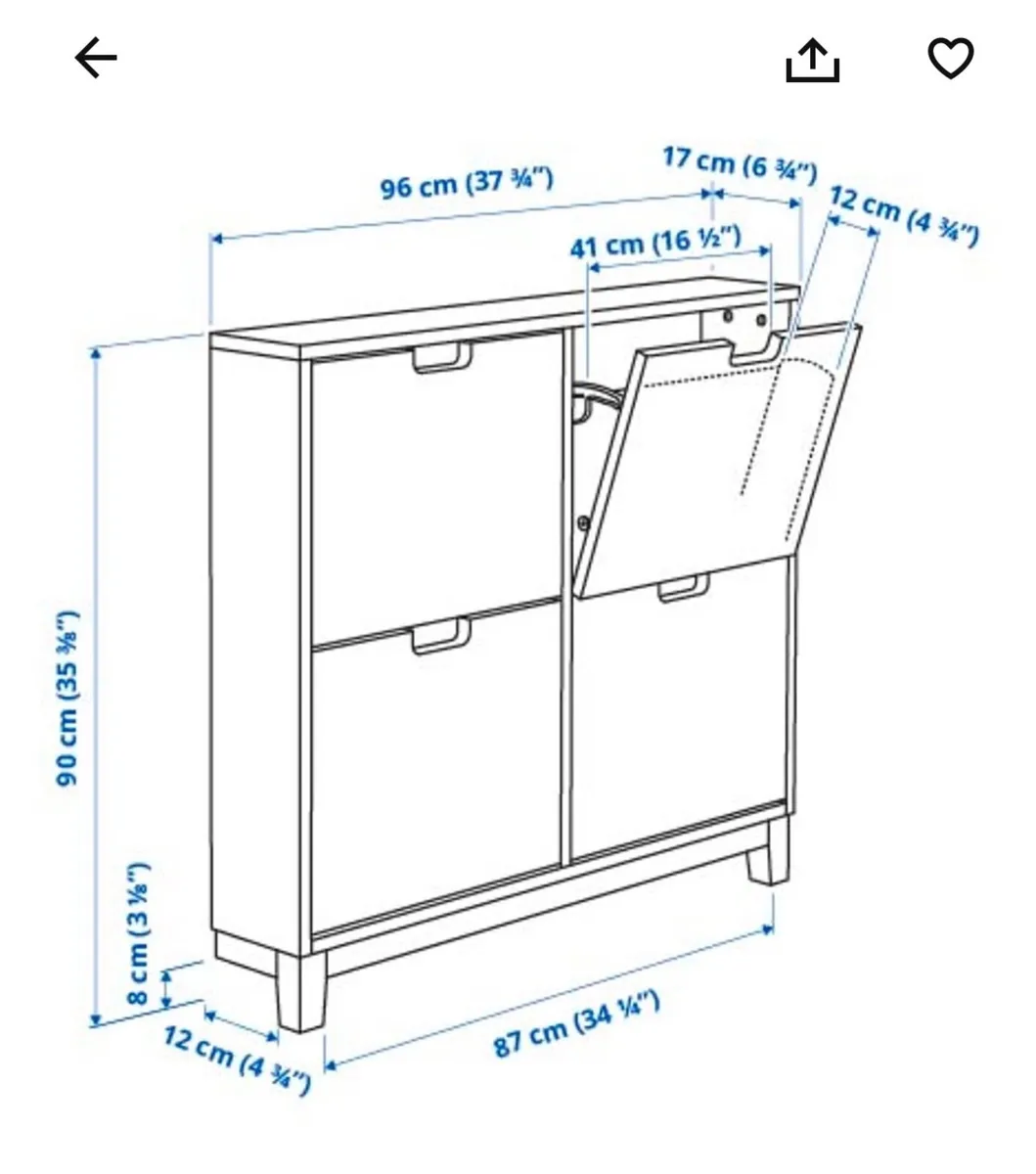 Ikea shoe storage - Image 2