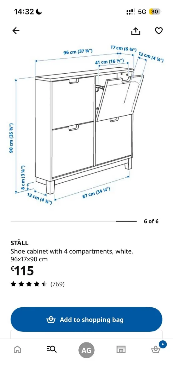 Ikea shoe storage - Image 3