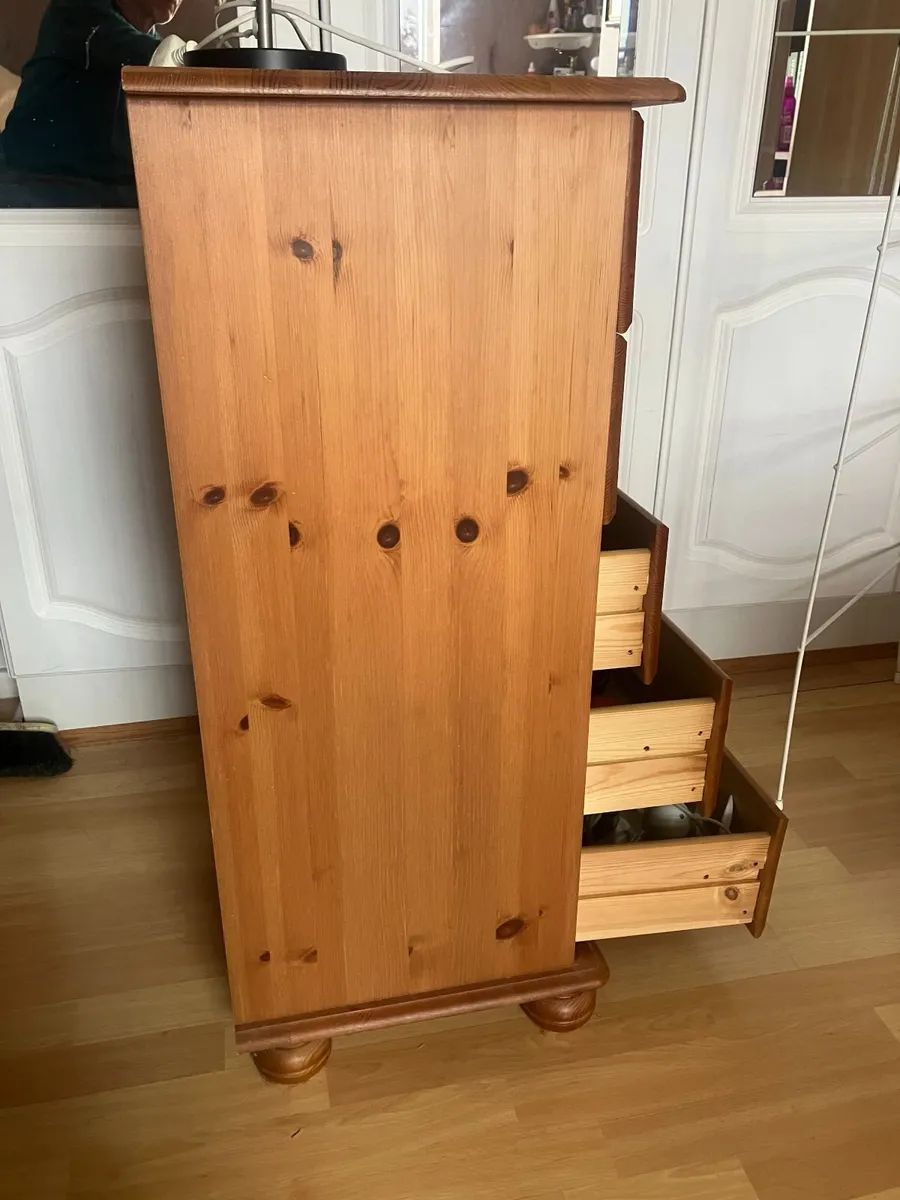 Solid wood pine drawers - Image 2