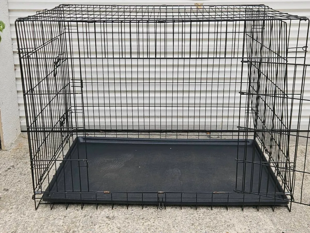 Large dog cage - Image 1