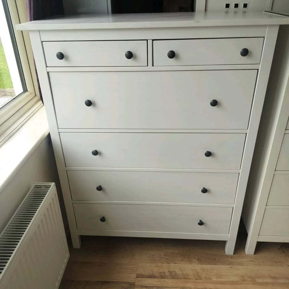 Chest of 6 drawers Hemnes white - Image 1