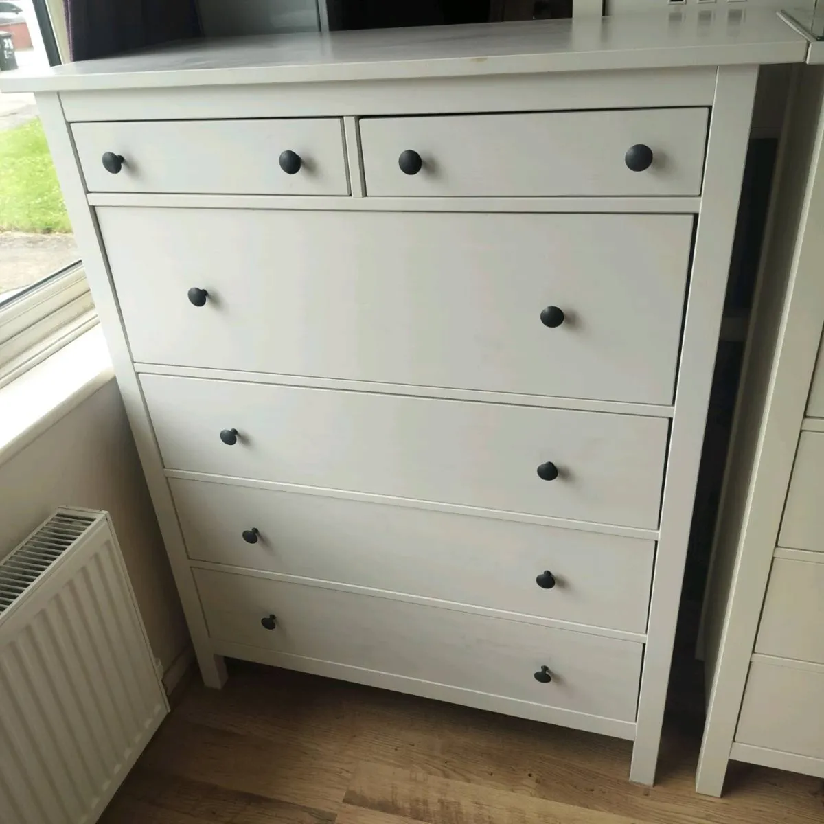 Chest of 6 drawers Hemnes white - Image 2