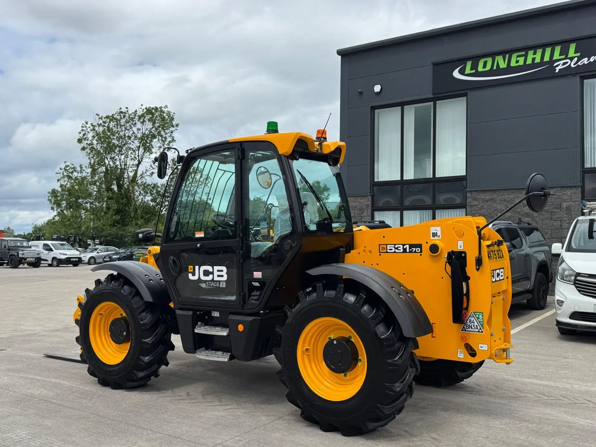 2025 JCB 531-70 LOW HOUR DEMO 7M TELEHANDLER - Image 3