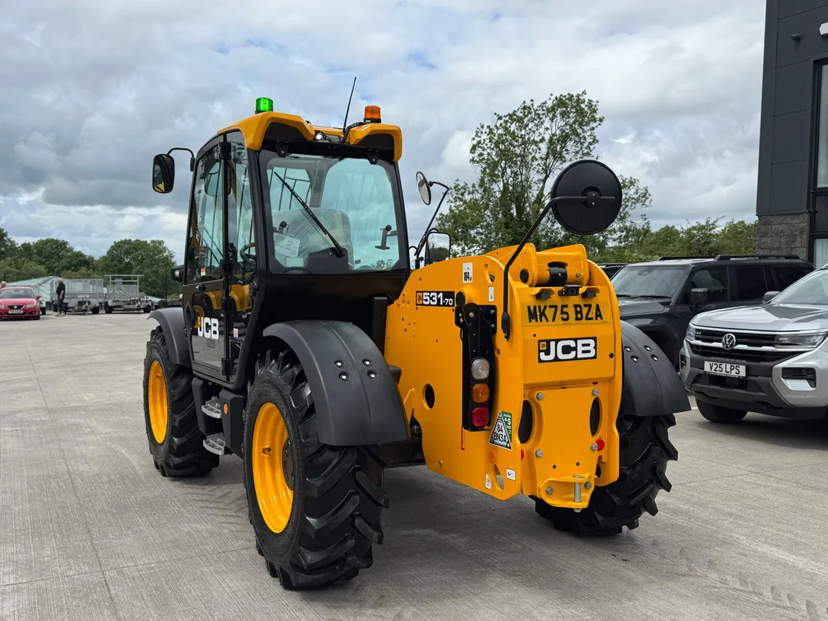 2025 JCB 531-70 LOW HOUR DEMO 7M TELEHANDLER - Image 4