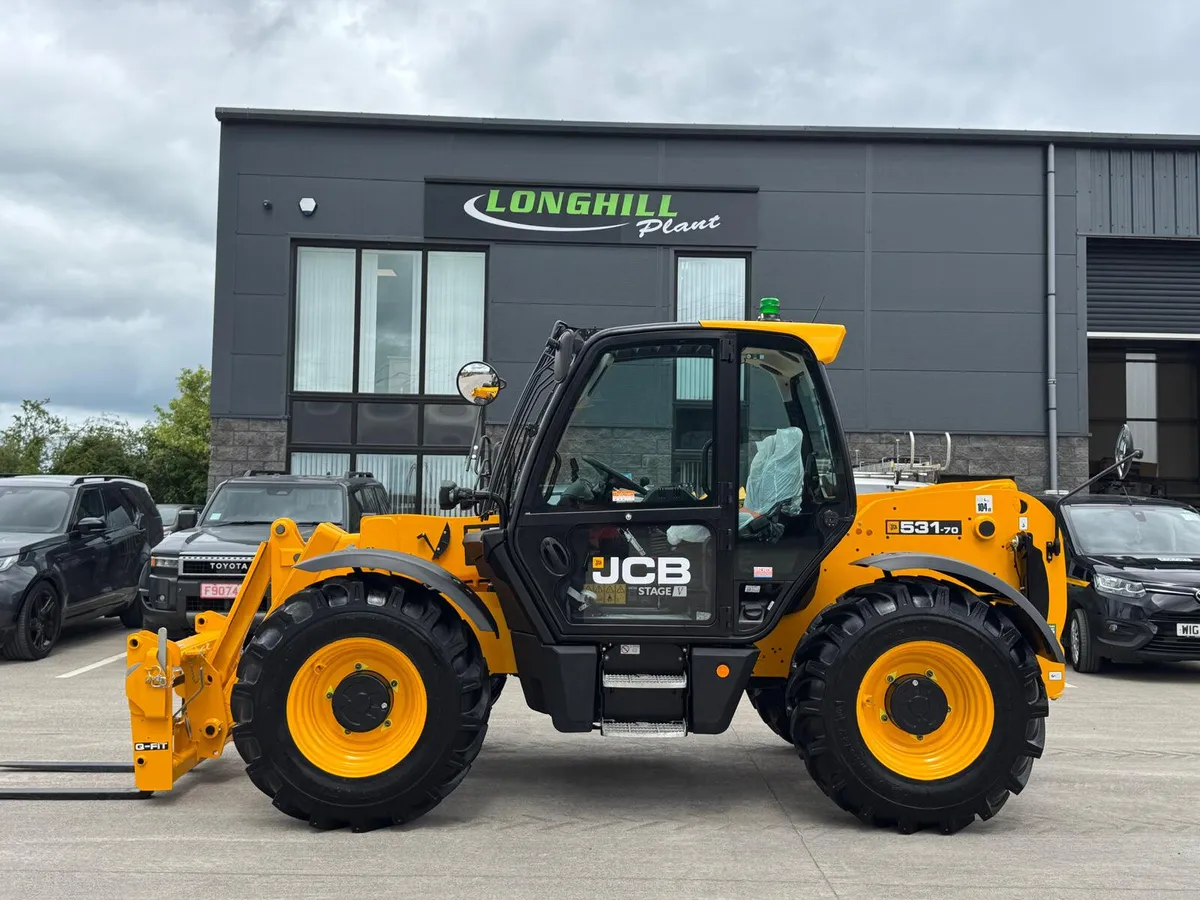 2025 JCB 531-70 LOW HOUR DEMO 7M TELEHANDLER - Image 2