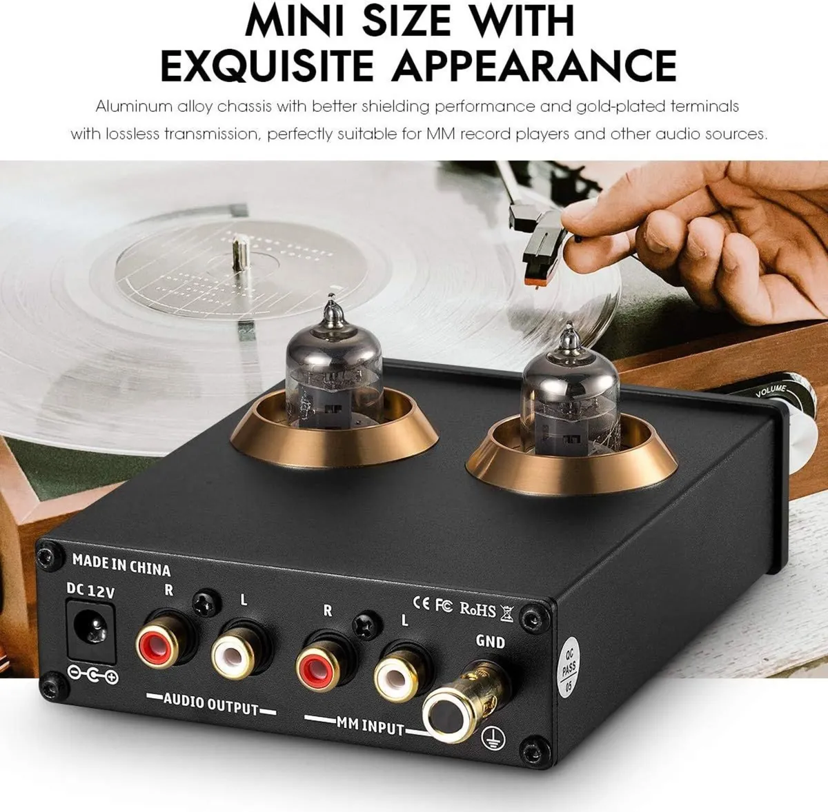 Douk Audio T3 PRO Tube MM Phono Preamp - Image 4