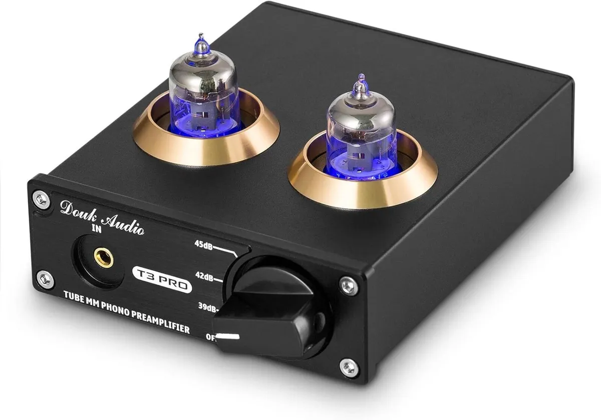 Douk Audio T3 PRO Tube MM Phono Preamp - Image 1