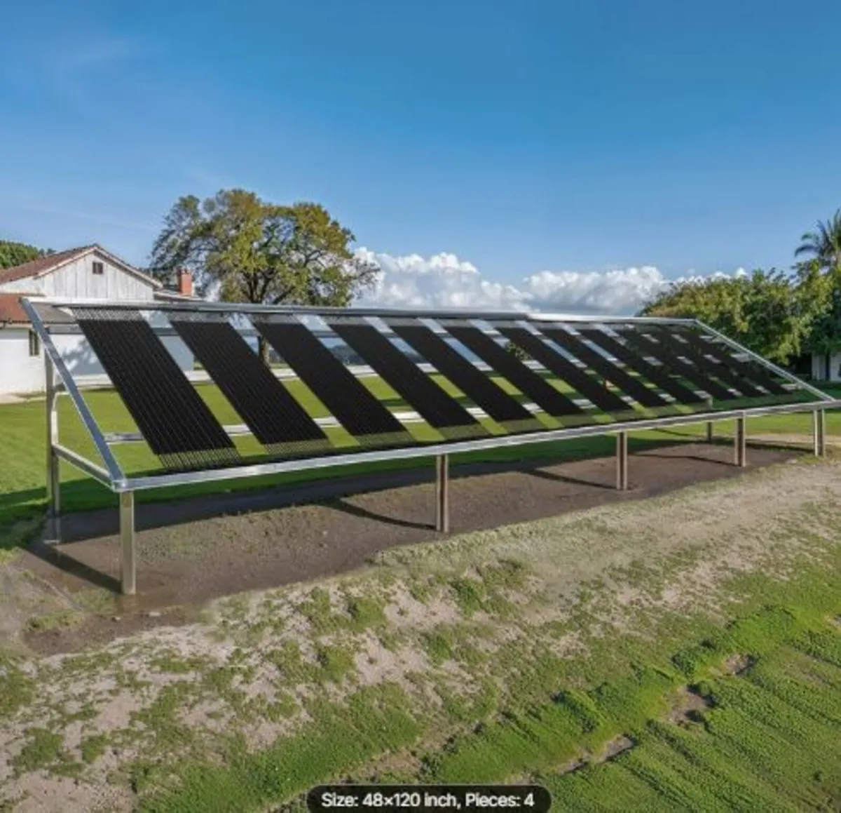 Solar Pool Heater, 4 x 10 ft HDPE Solar Pool Panel - Image 4