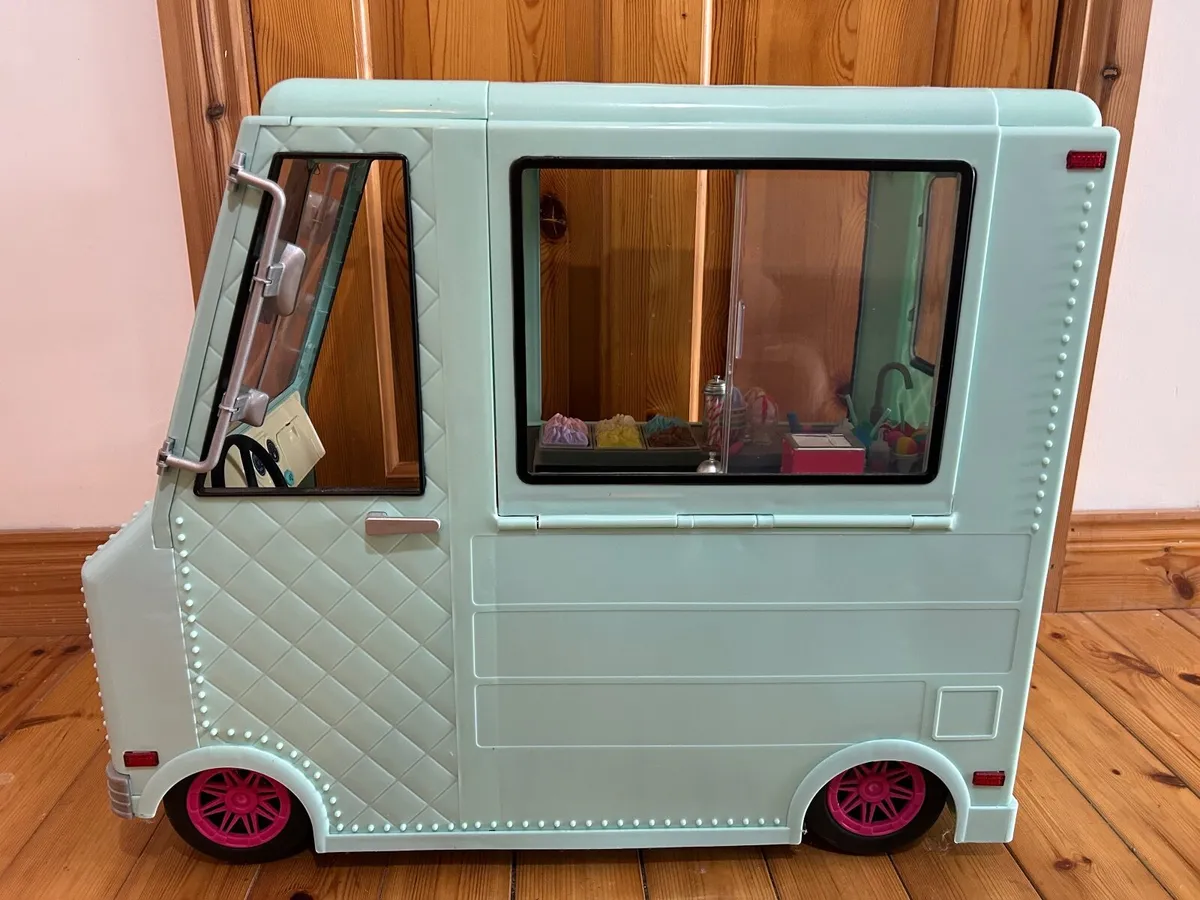 Our generation ice cream van with dolls - Image 3