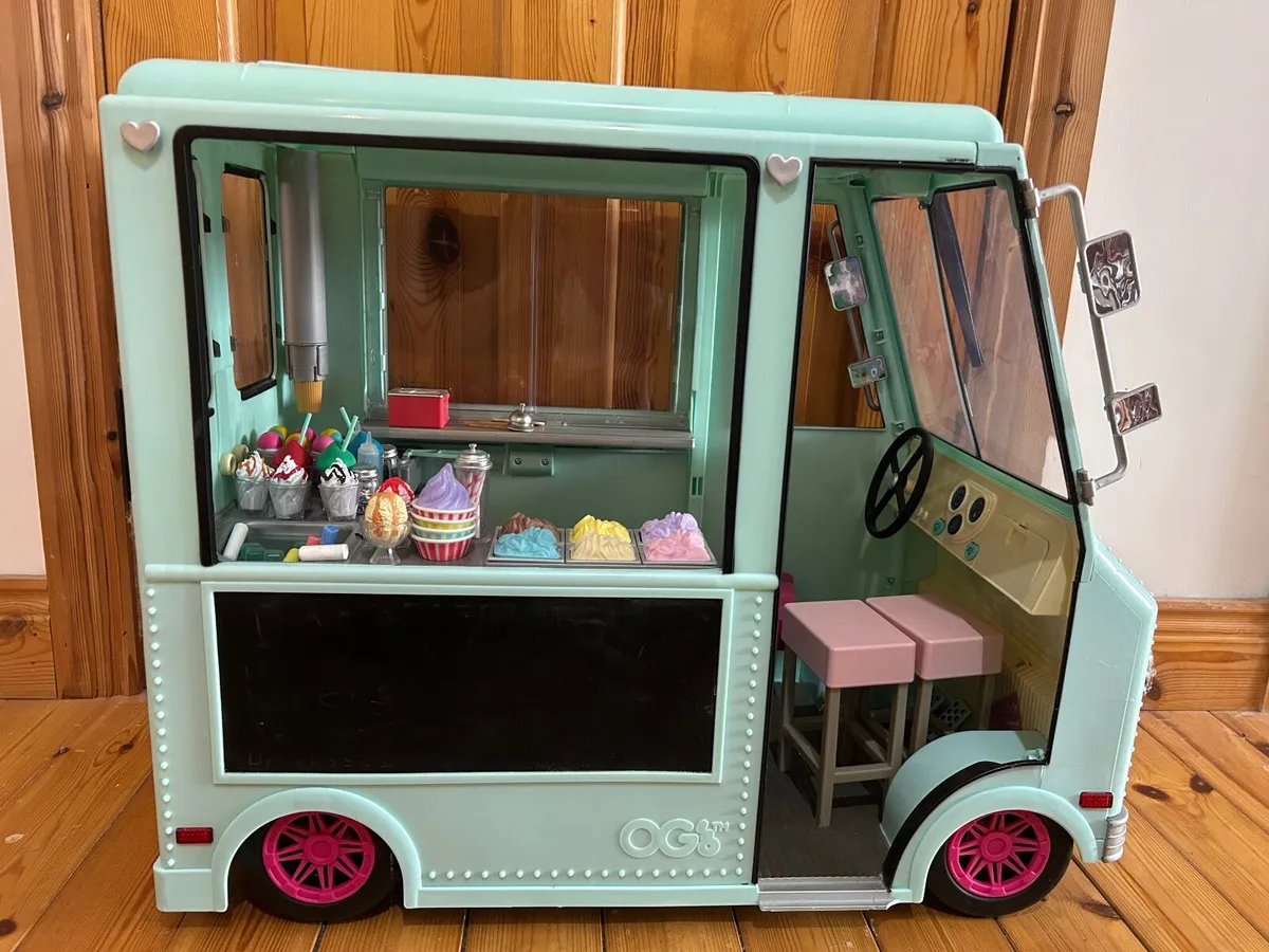 Our generation ice cream van with dolls - Image 4