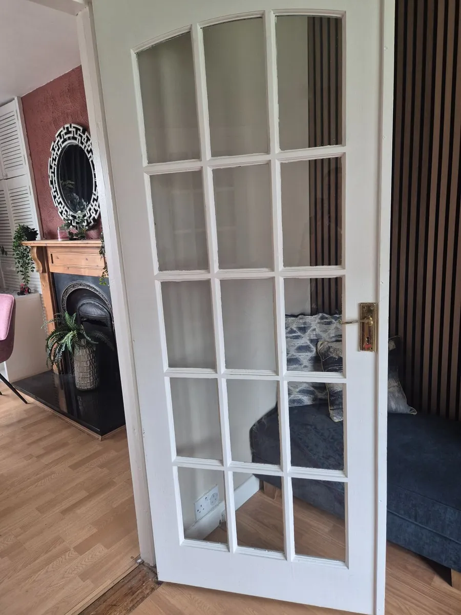 Internal glass doors x 7 - Image 3