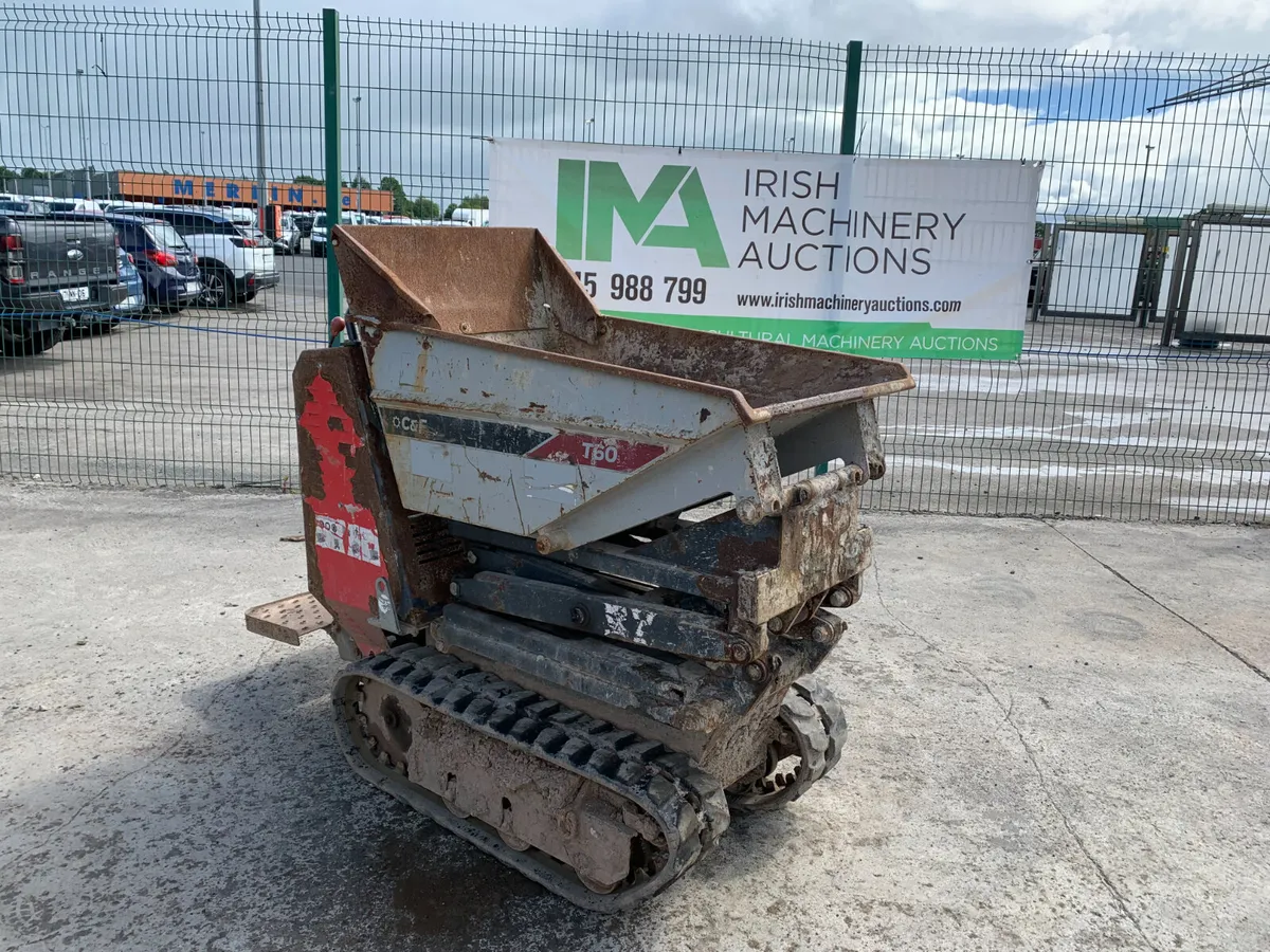 2019 C&F T60.1 TRACKED HIHJ TIP DUMPER FOR AUCTION - Image 4