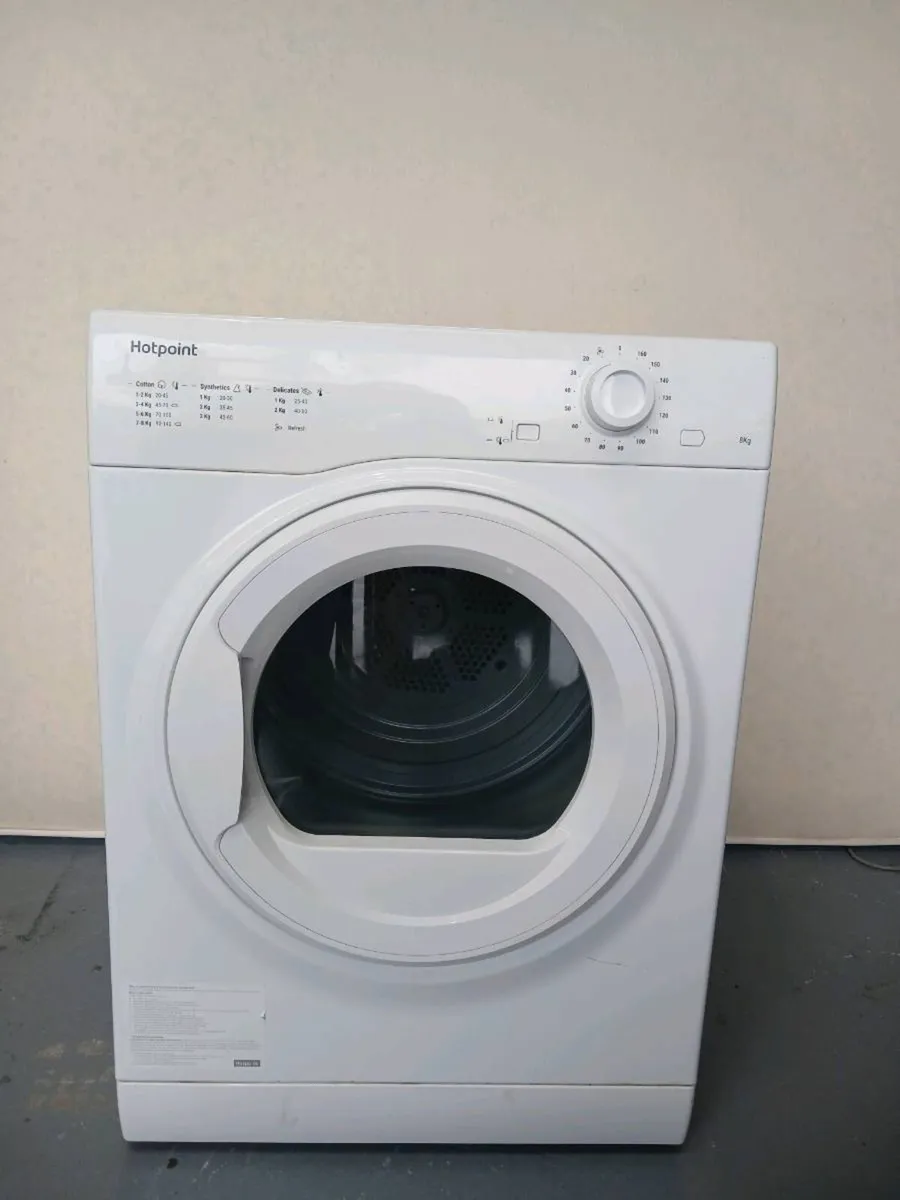 Hotpoint Vented 8kg tumble dryer - Image 1
