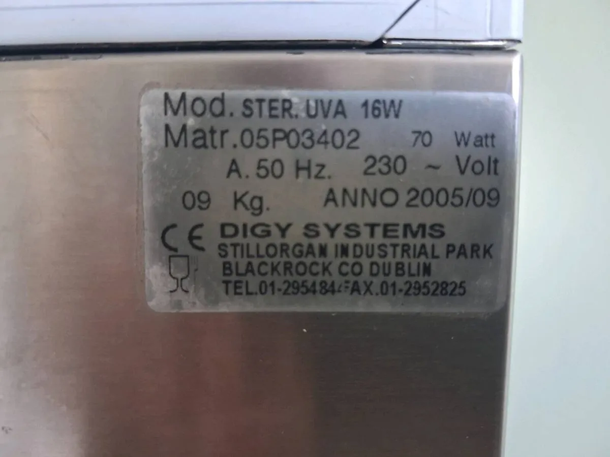 Postage - UVA Kitchen Knife Steraliser - Model STE - Image 2