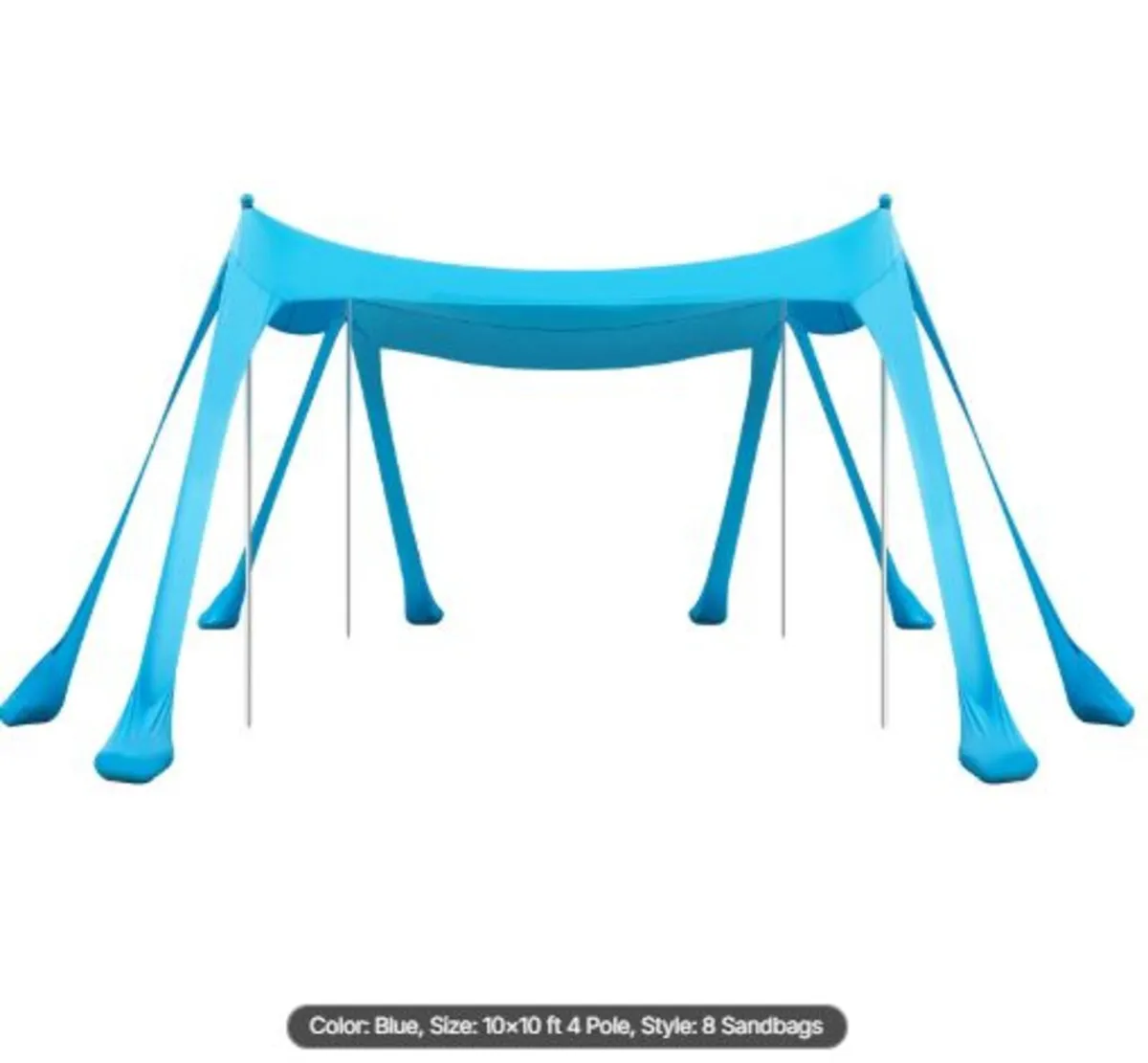 Beach Tent Sun Shelter, UPF50+ Sun Protection, 2 m - Image 3