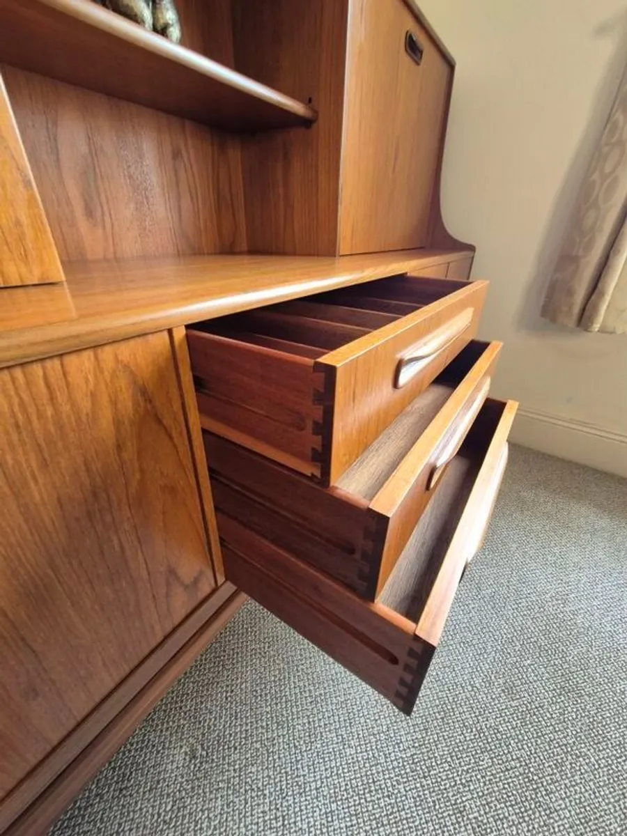 Mid Century High Sideboard - Image 4