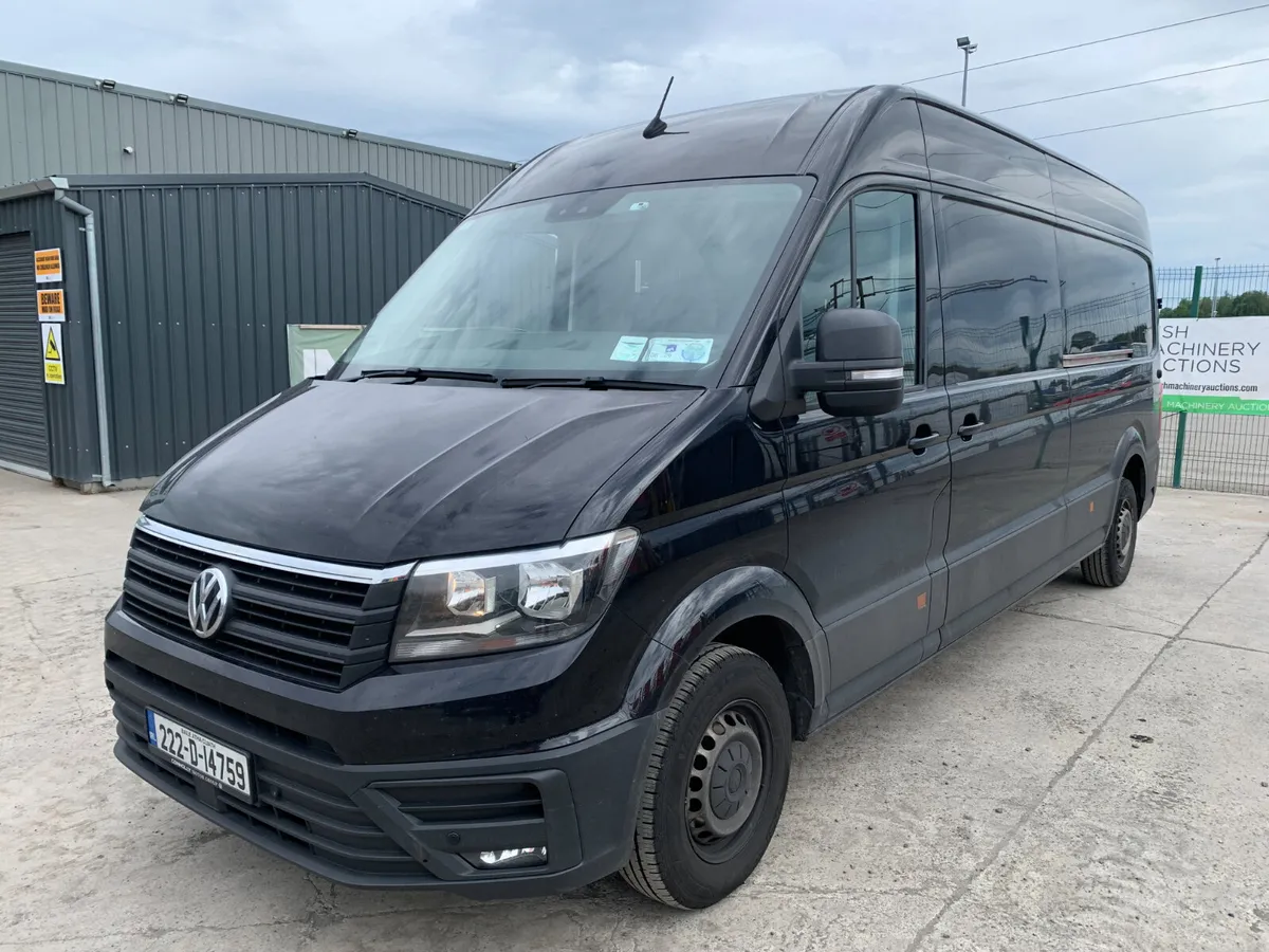 UNRESERVED 2022 VOLKSWAGEN CRAFTER LWB FOR AUCTION - Image 1