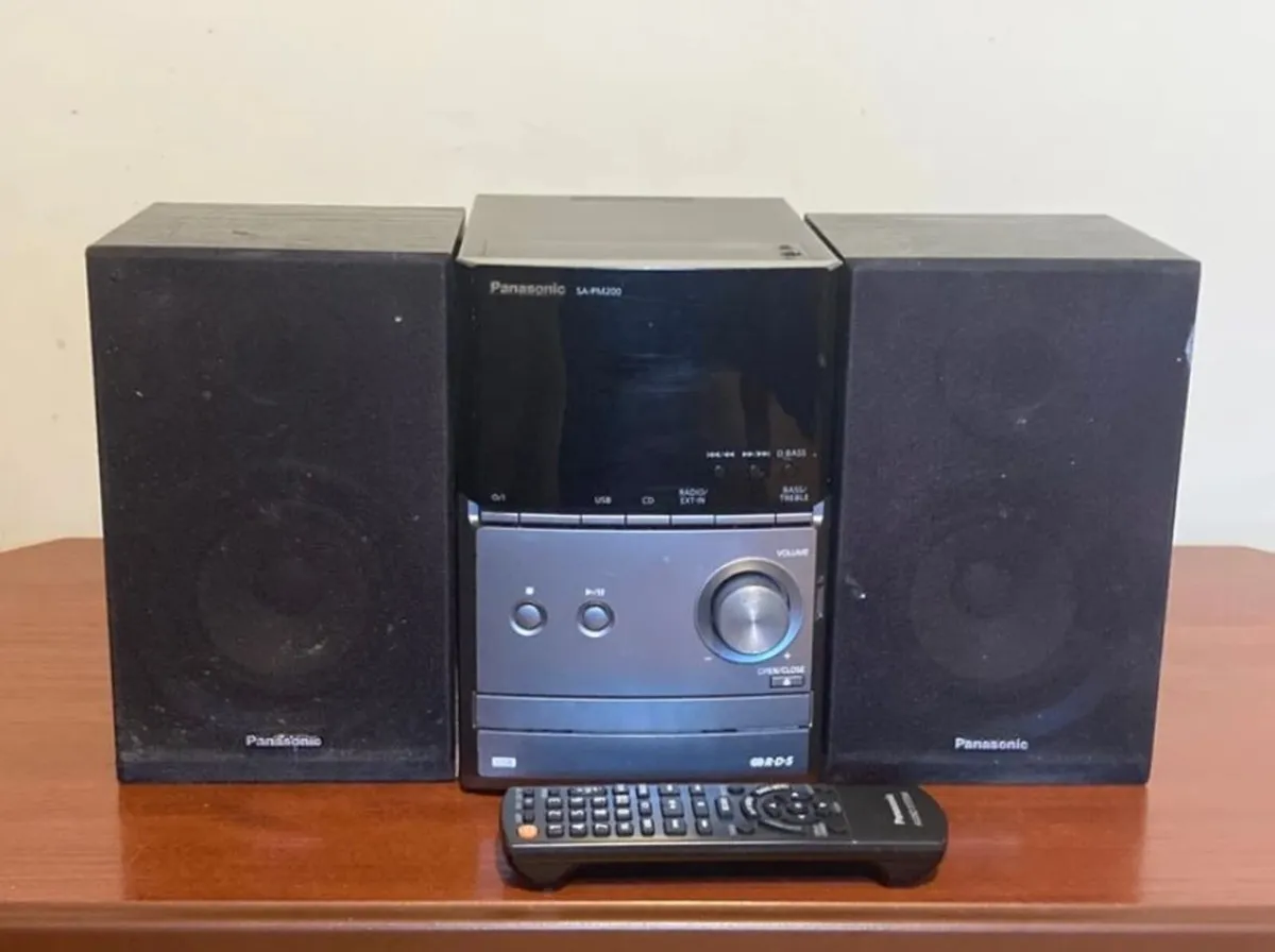 Panasonic  Stereo System – Radio & USB + Remote - Image 1