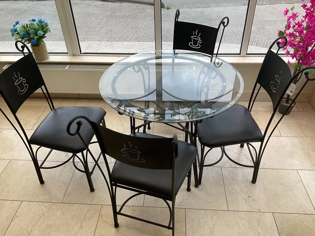 Table and 4 chairs
