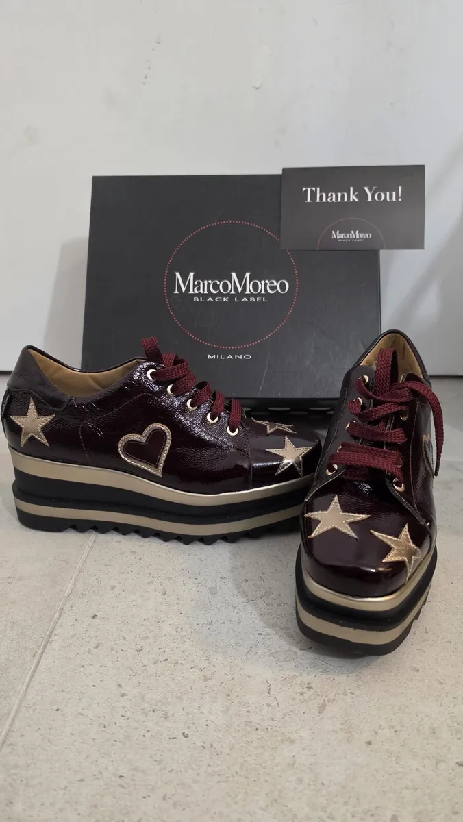 MarcoMoreo Black Label Platform Sneakers - Made in - Image 2