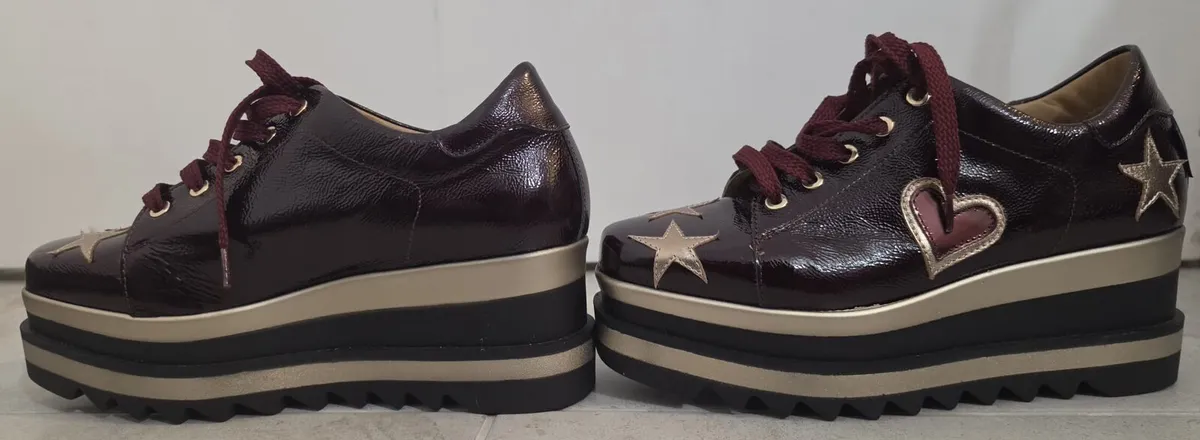 MarcoMoreo Black Label Platform Sneakers - Made in - Image 3