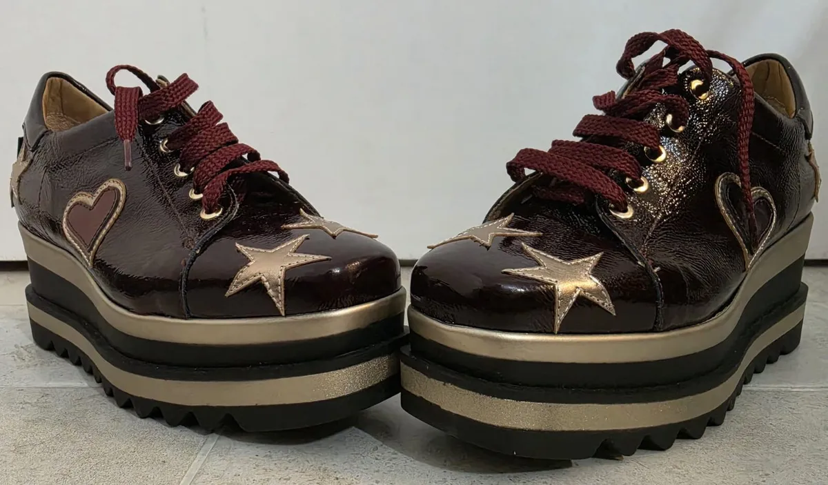 MarcoMoreo Black Label Platform Sneakers - Made in - Image 4