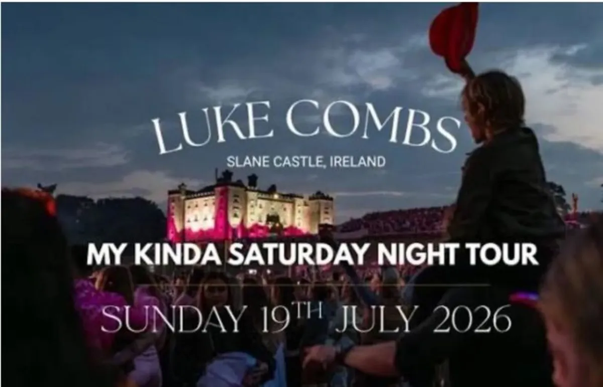 Luke Combs - Concert Tickets - Slane - Sunday 19th